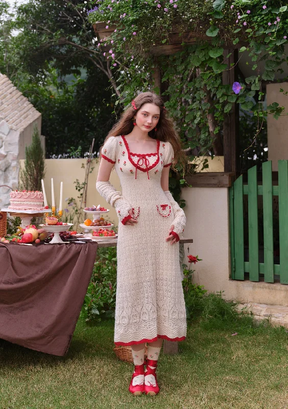 Overstock Rosehip Picnic Knit Dress