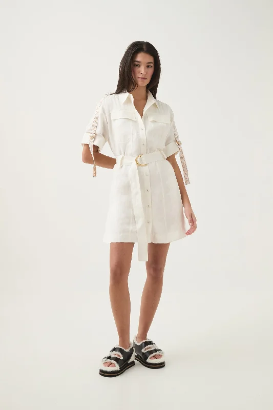 Special Savings velvet dressPrinciple Logo Mini Dress