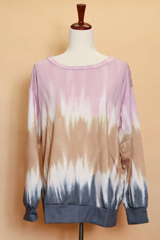 casual utility jacketMulti Tie Dye Sweater