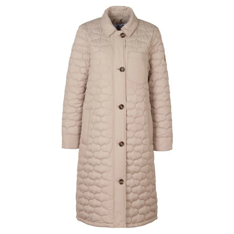 Deal Dash Barbour Daria Ladies Quilt Jacket - Light Trench