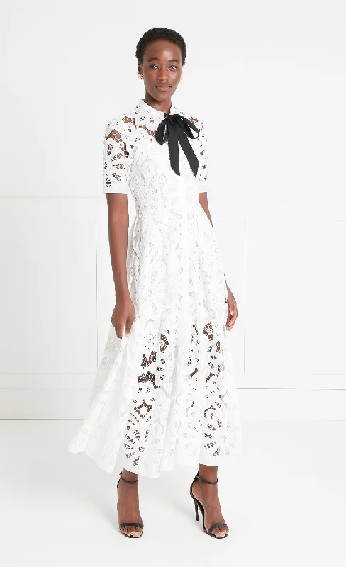 Today's Special Guinevere Shirt Dress - White
