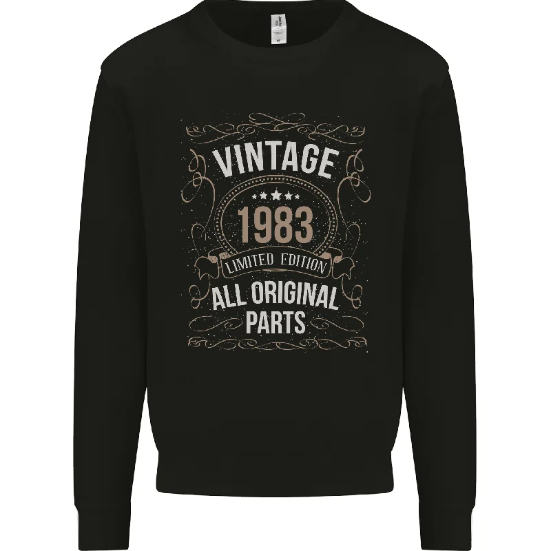 trendy sports sweatshirt41st Birthday Limited Edition 1983 Mens Sweatshirt Jumper