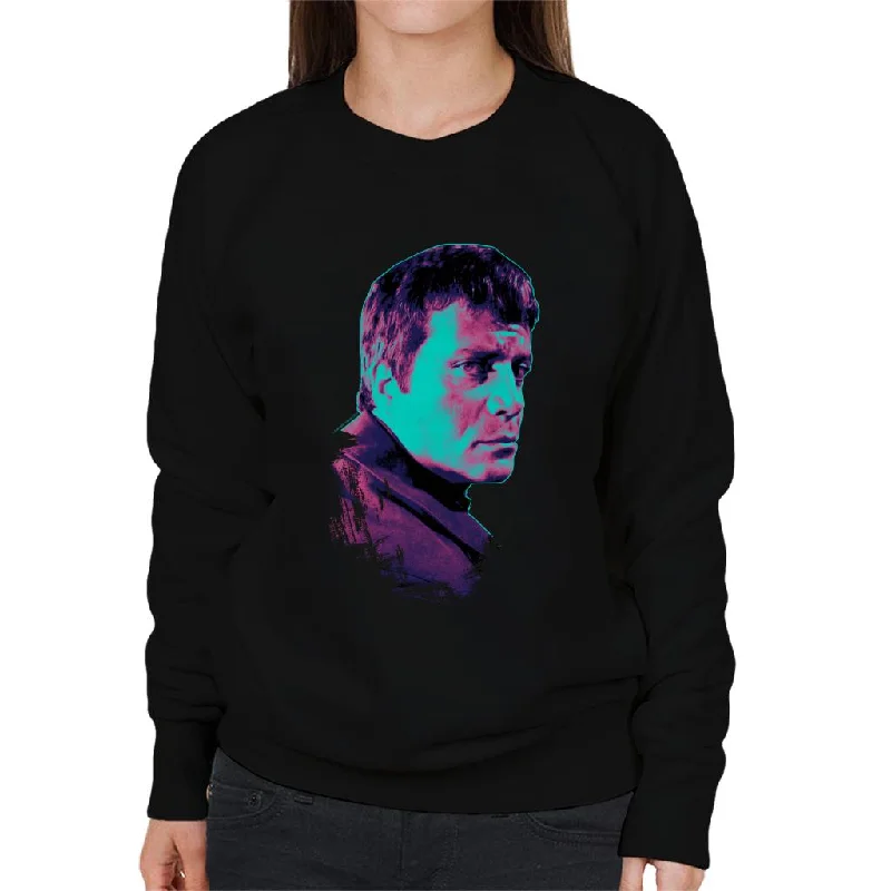 Quick Sale luxe gym hoodieTV Times Oliver Reed 1971 Pop Art Stylised Women's Sweatshirt Quick Sale luxe gym hoodieTV Times Oliver Reed 1971 Pop Art Stylised Women's Sweatshirt