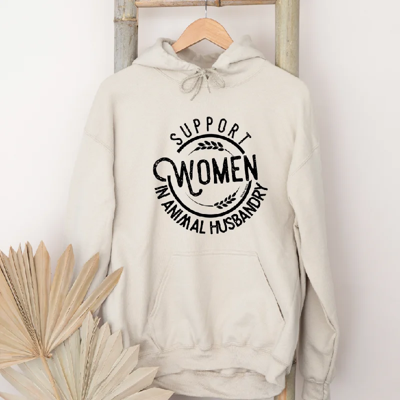 stylish pullover hoodieSupport Women in Animal Husbandry Hoodie (S-3XL) Unisex - Multiple Colors!