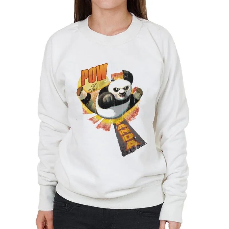 pullover workout hoodieKung Fu Panda Po Pow Of The Panda Women's Sweatshirt