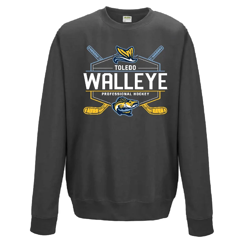 soft athletic sweatshirtToledo Walleye Pantera Crewneck Sweatshirt