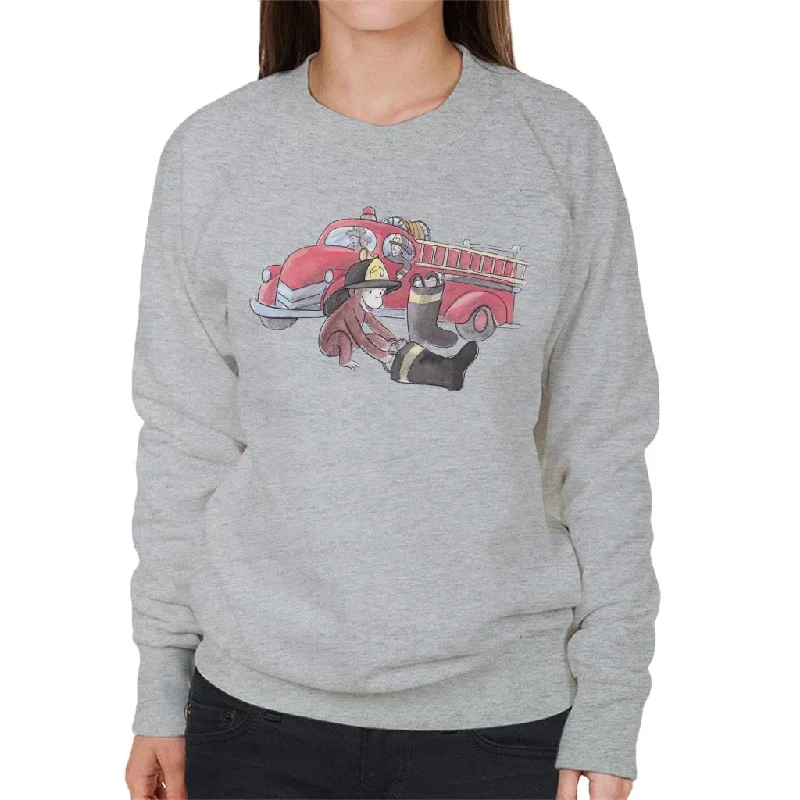 Price Reduction slim fit workout hoodieCurious George Balloon Fire Department Truck Women's Sweatshirt Price Reduction slim fit workout hoodieCurious George Balloon Fire Department Truck Women's Sweatshirt
