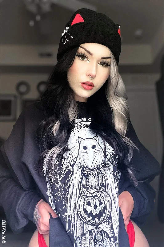 Unbeatable Prices Ghost Kitty Sweatshirt