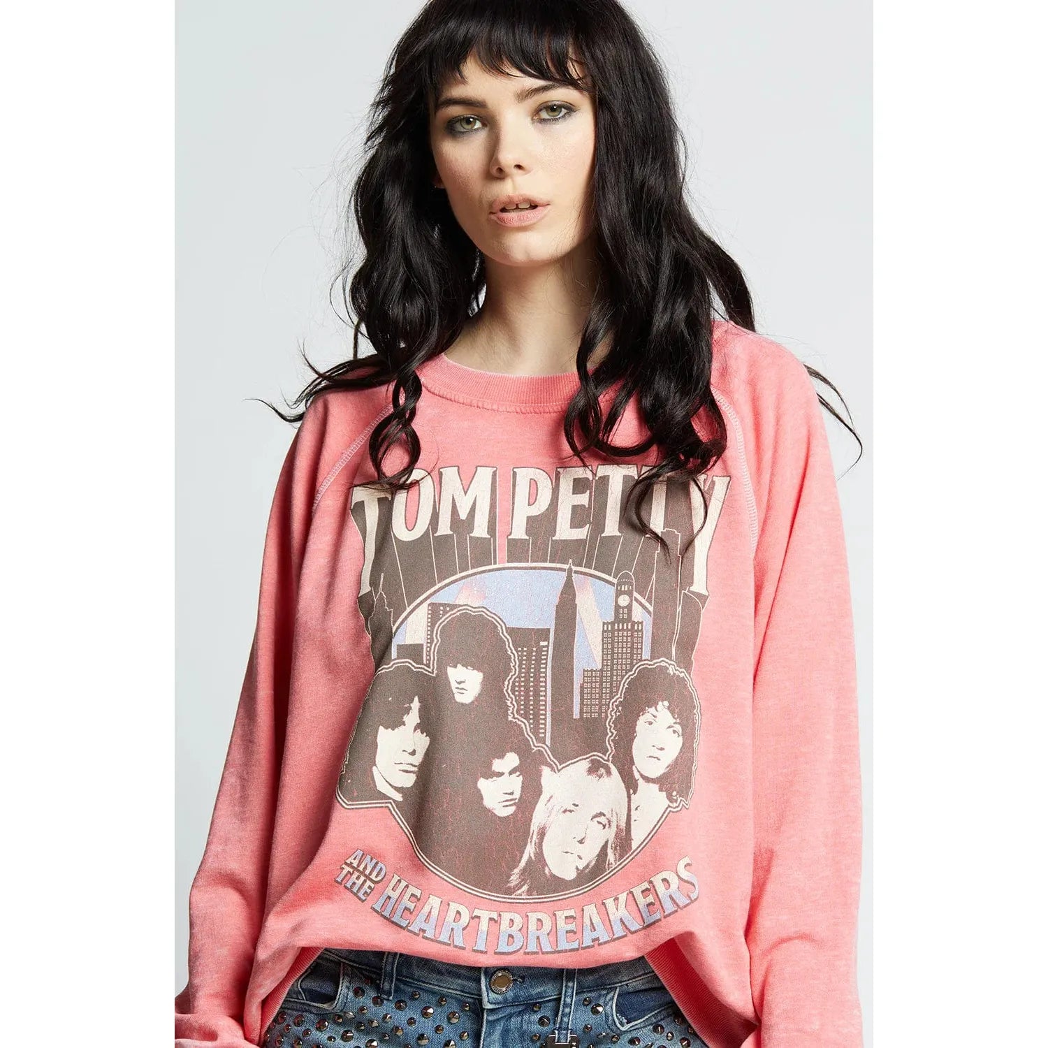 Year-End Clearance bold fitness hoodieRecycled Karma Tom Petty & the Heartbreakers Sweatshirt