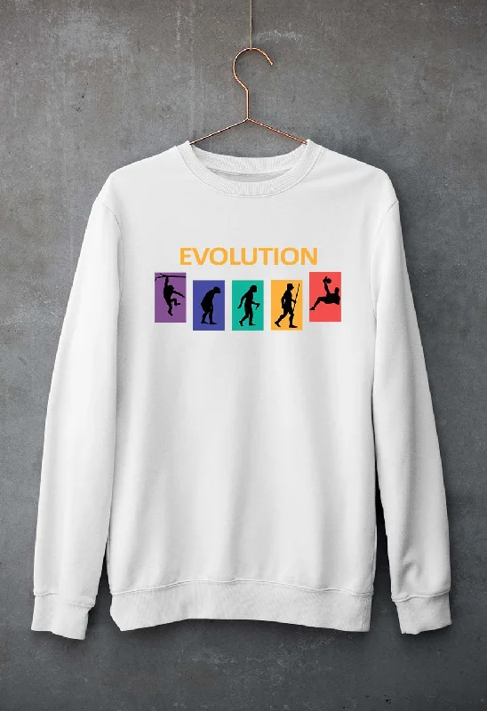 Mega Sale soft gym hoodieEvolution Football Unisex Sweatshirt for Men/Women