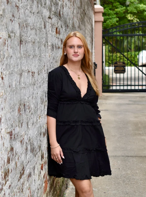 Weekend Deal Aylan Mini Dress Black Final Sale