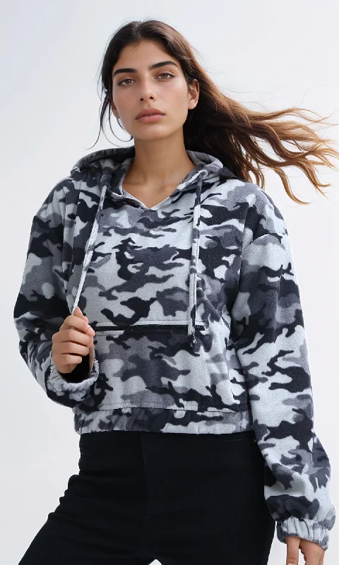 fashionable gym hoodieO201153-W24W440-GREY (WSW)