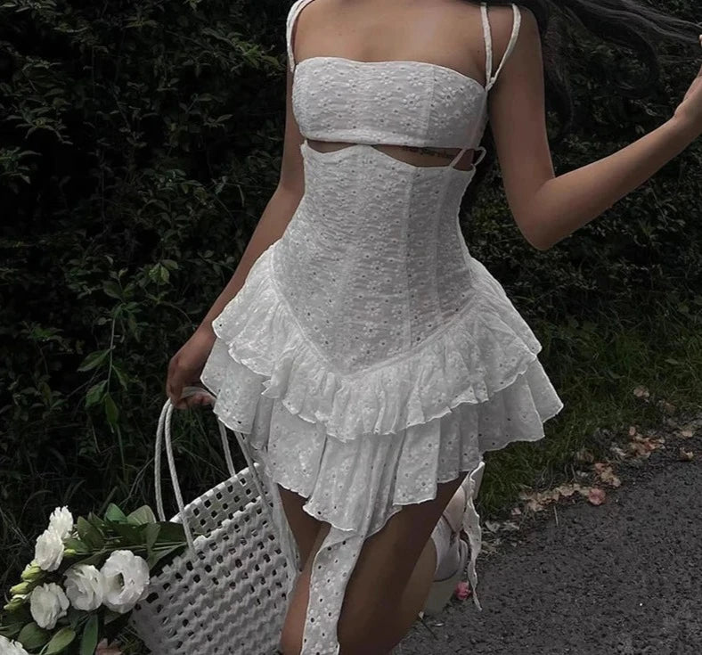 Quick Sale Heavenly Lace Mini Dress