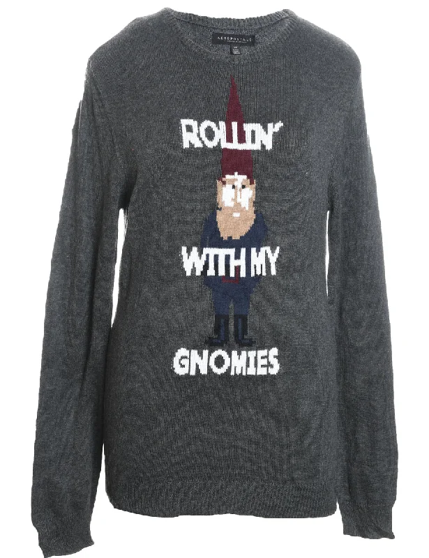 Bargain Blast Rolling With The Gnomes Jumper - S