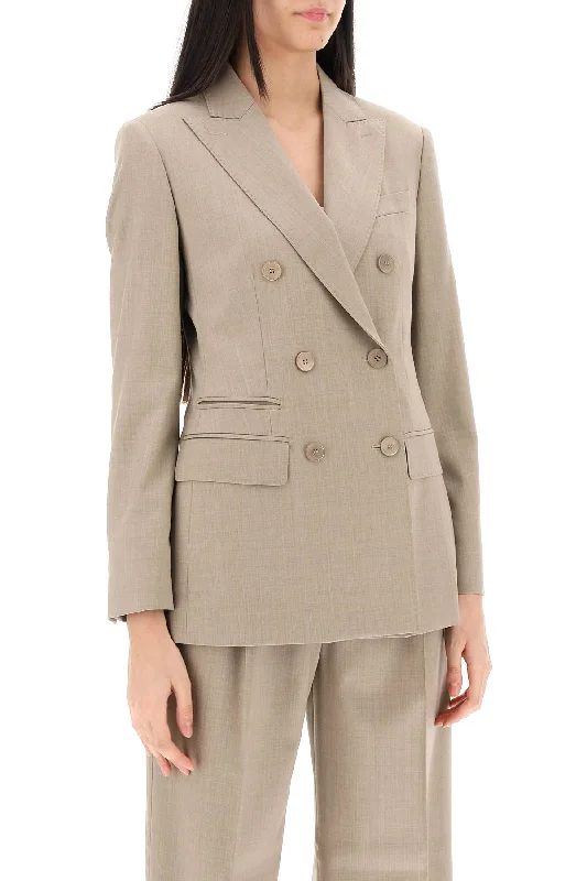 padded puffer coatMax Mara Nandina Double-Breasted Blazer