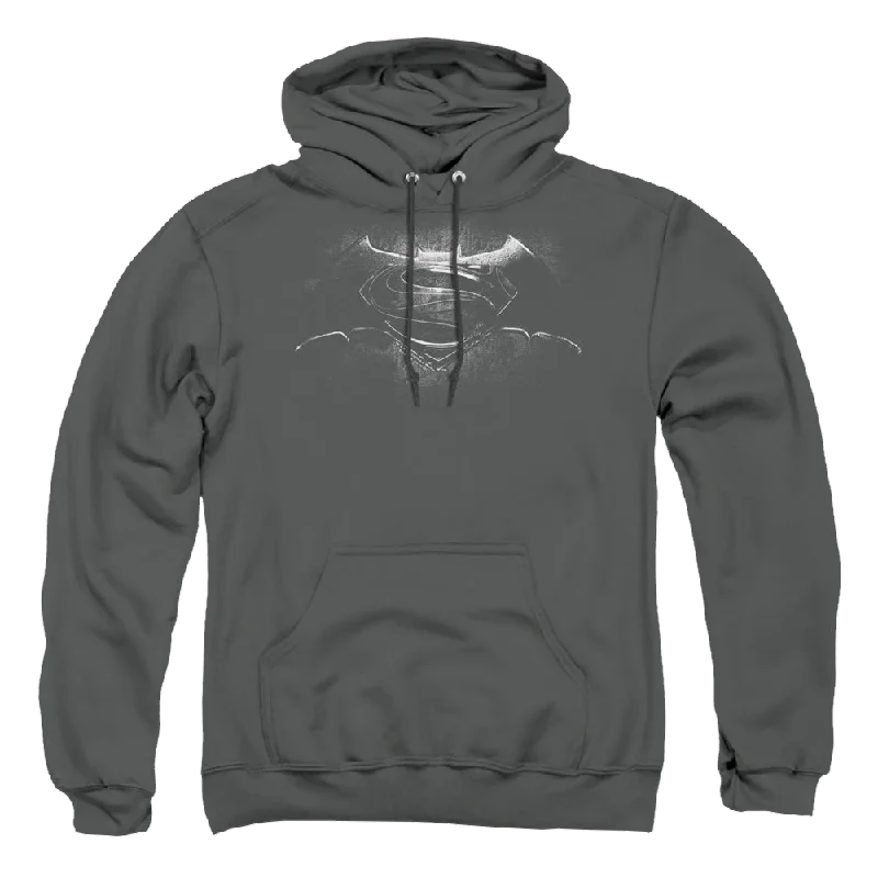 Exclusive Savings classic hoodieBatman v Superman Bw Logo - Pullover Hoodie