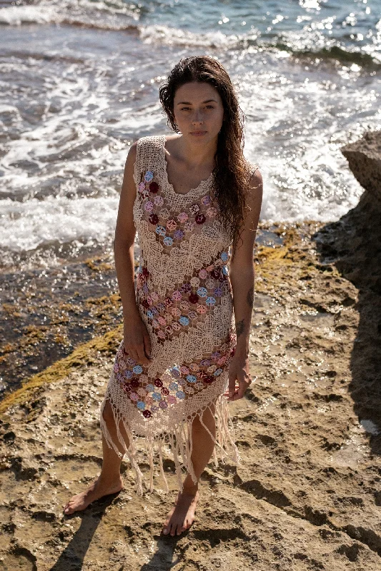 Flash Sale Joana Handmade Filé Lace Dress