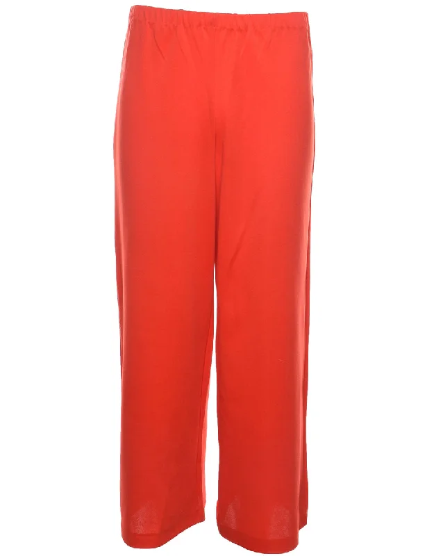 insulated jacketRed Casual Trousers - W28 L26