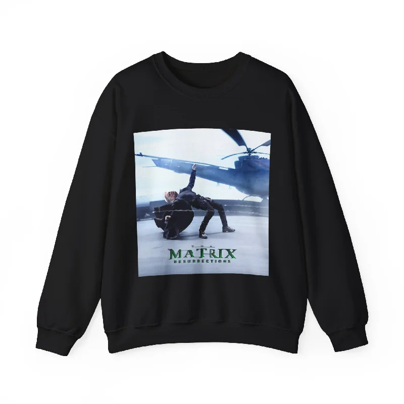 Act Fast fashionable workout wearThe Matrix Resurrections Unisex Sweatshirt