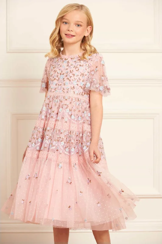 Online Only Garland Ribbon Kids Dress