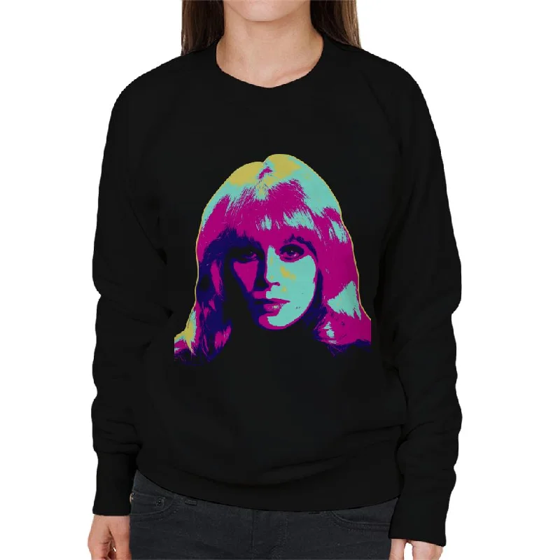 Act Now urban sports sweatshirtTV Times Joanna Lumley Sapphire And Steel 1979 Pop Art Stylised Women's Sweatshirt Act Now urban sports sweatshirtTV Times Joanna Lumley Sapphire And Steel 1979 Pop Art Stylised Women's Sweatshirt