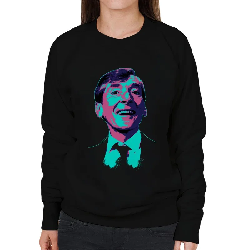 Markdown Madness chic fitness hoodieTV Times Kenneth Williams Retro Pop Art Stylised Women's Sweatshirt Markdown Madness chic fitness hoodieTV Times Kenneth Williams Retro Pop Art Stylised Women's Sweatshirt