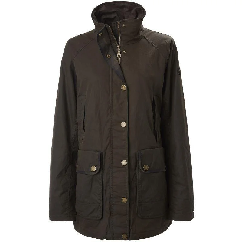 Don't Miss Musto Ladies Berkeley BR1 Waterproof Wax Jacket - Rifle Green