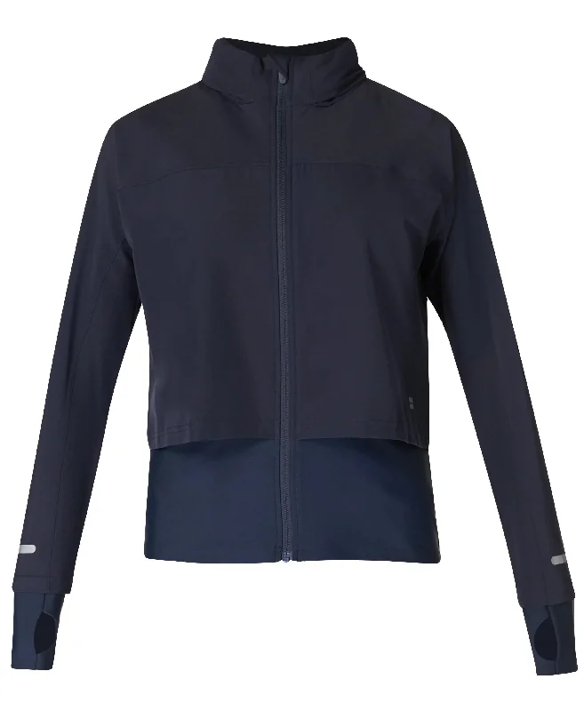 Price Cut Fast Track Running Jacket Sb9712 Navy-Blue