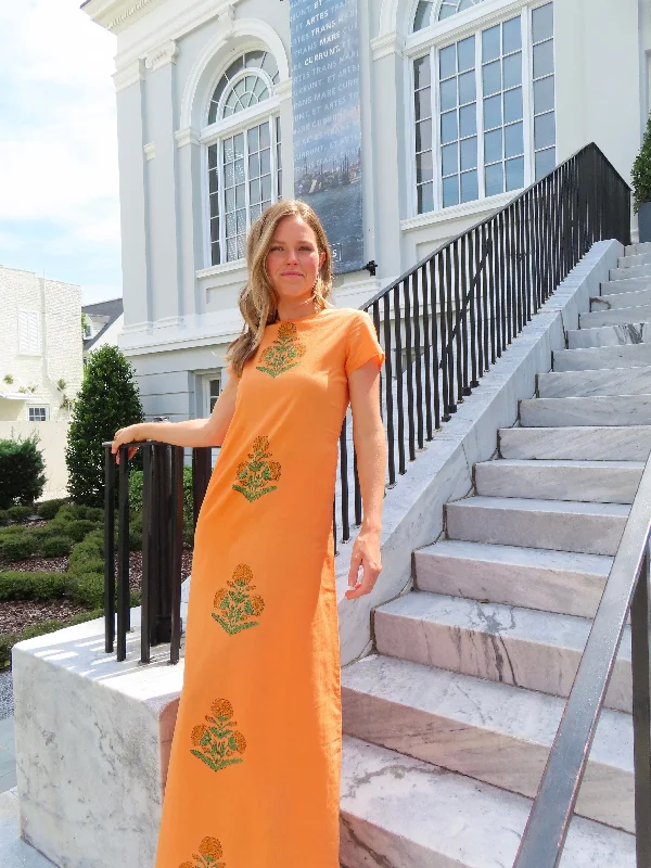 Value Deals Anne Maxi Dress Melon Milos