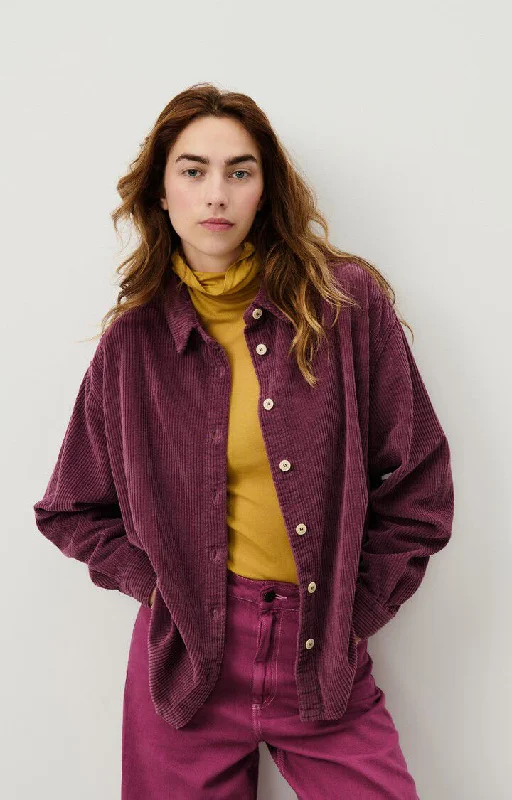 Stock Clearance Shirt Pado06a Pourpre-Vintage