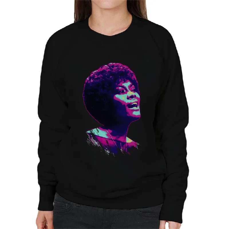 Special Savings activewear hoodieTV Times Dionne Warwick Live Pop Art Stylised Women's Sweatshirt Special Savings activewear hoodieTV Times Dionne Warwick Live Pop Art Stylised Women's Sweatshirt