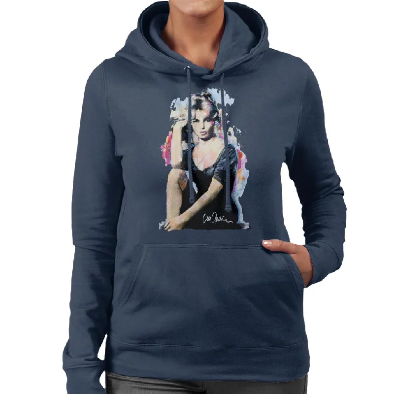 New Deals fitness hoodie for trainingSidney Maurer Original Portrait Of Actress Brigitte Bardot Women's Hooded Sweatshirt New Deals fitness hoodie for trainingSidney Maurer Original Portrait Of Actress Brigitte Bardot Women's Hooded Sweatshirt