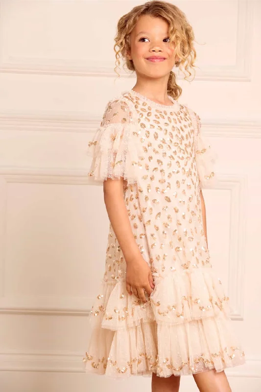 Crazy Deals Autumn Leaves Kids Dress