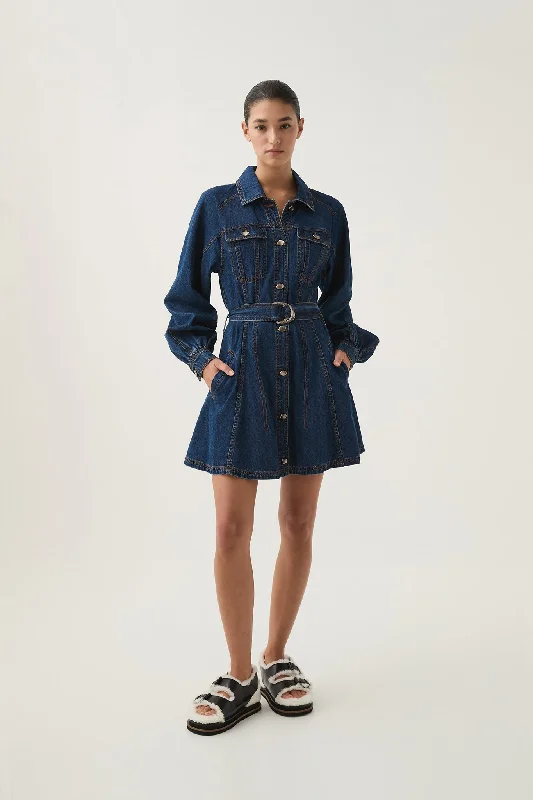 Discount Mania pleated maxi dressColorado Denim Mini Dress
