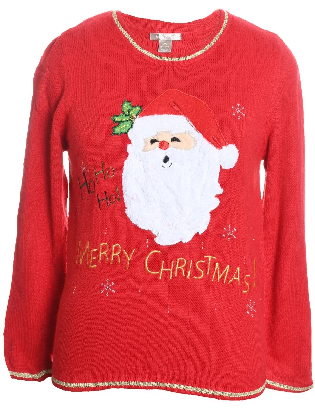 Low Prices Santa Claus Christmas Jumper - M