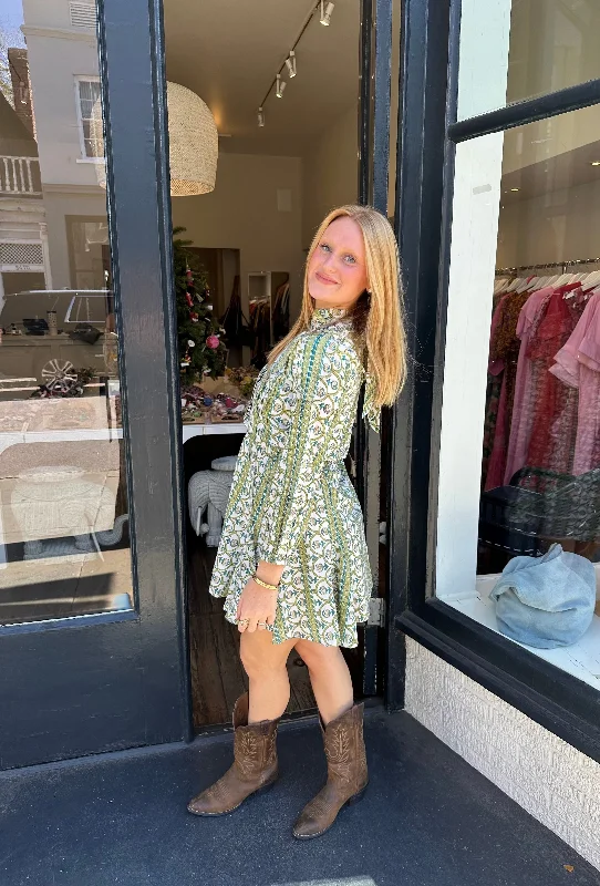 Sale Event Ella Rose Dress Green Vine