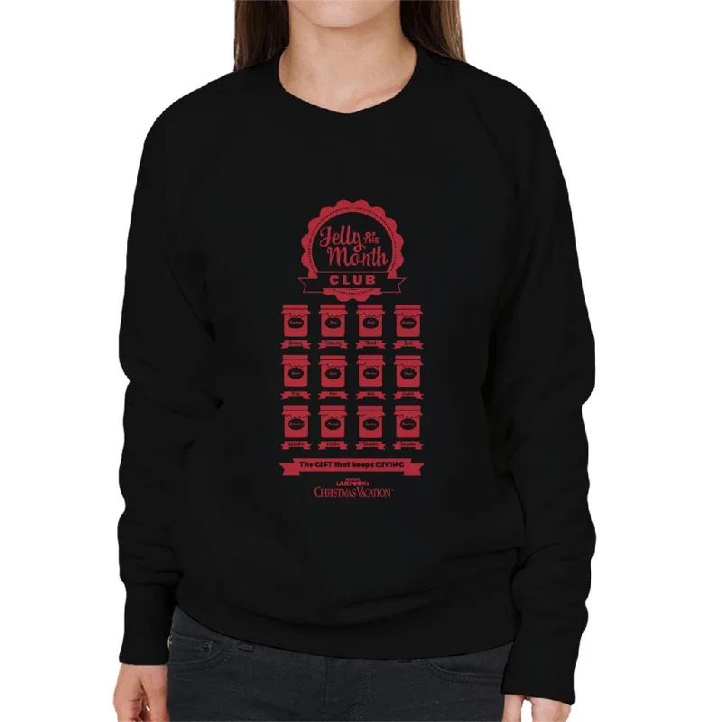 luxury fitness sweatshirtNational Lampoon’s Christmas Vacation Jelly Of The Month Club Women's Sweatshirt