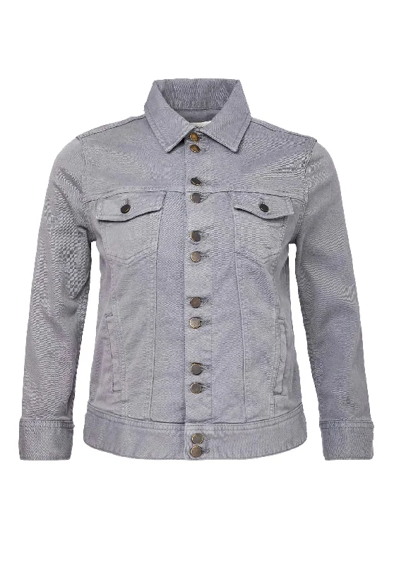 retro coatJacket Carmd Grey