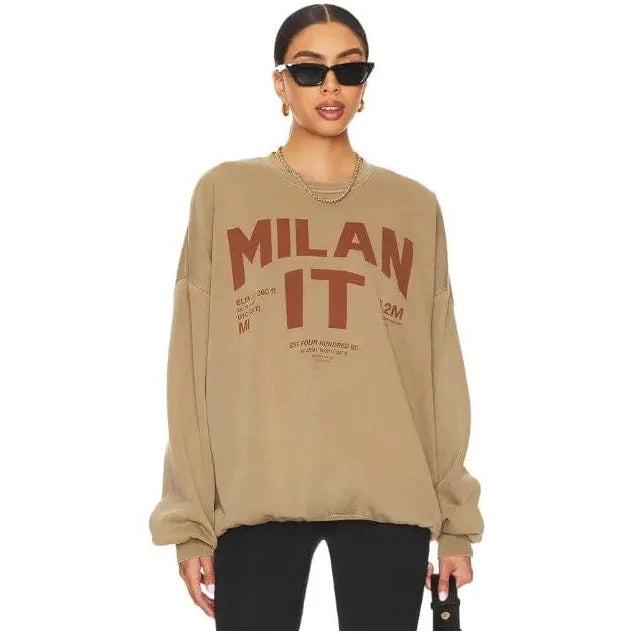 Early Access performance hoodie for gymLaundry Room Welcome to Milan Jumper