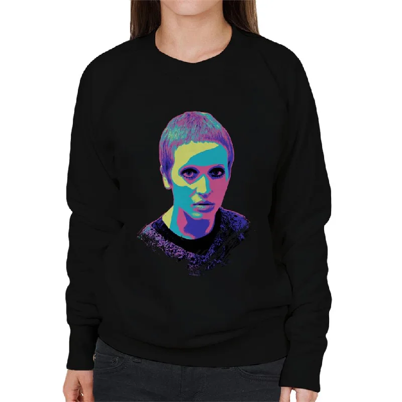 Buy Now athletic casual sweatshirtTV Times Actress & Singer Julie Driscoll Pop Art Stylised Women's Sweatshirt Buy Now athletic casual sweatshirtTV Times Actress & Singer Julie Driscoll Pop Art Stylised Women's Sweatshirt