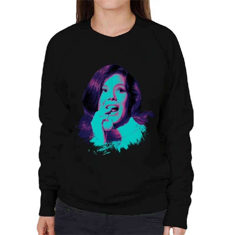 New Markdowns performance hoodie for gymTV Times Diana Rigg Pop Art Stylised Women's Sweatshirt New Markdowns performance hoodie for gymTV Times Diana Rigg Pop Art Stylised Women's Sweatshirt