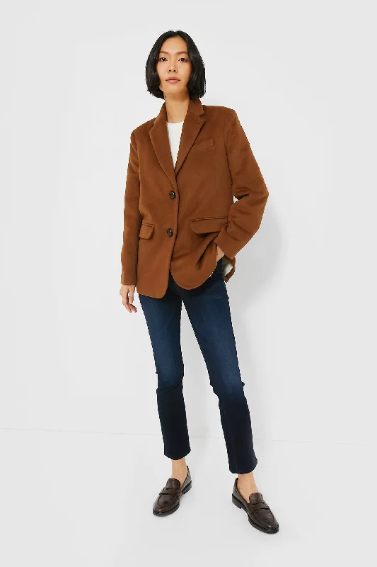 breathable jacketWalnut Wool Cashmere Atelier Blazer