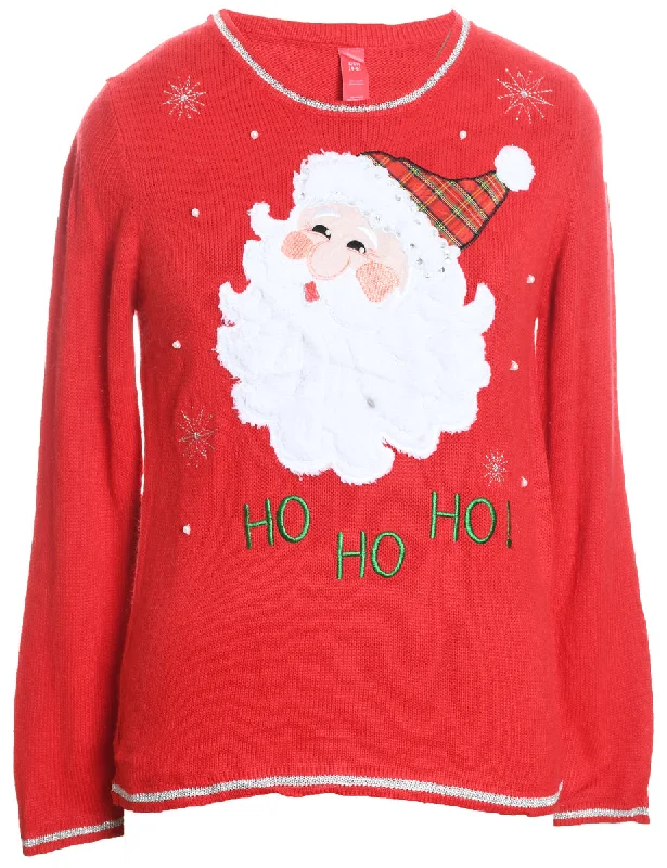Quick Sale Santa Claus Christmas Jumper - S