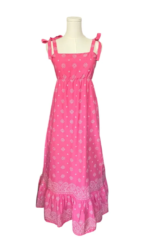 Epic Deals Lucy Maxi Dress Pink Bandana