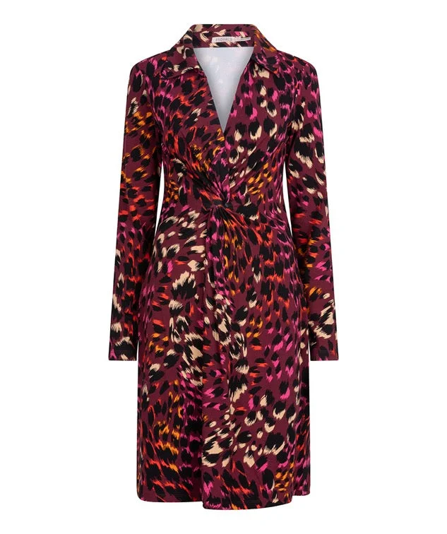 Deal Explosion elegant evening dressDress Knot Floral Gem SJ - Print