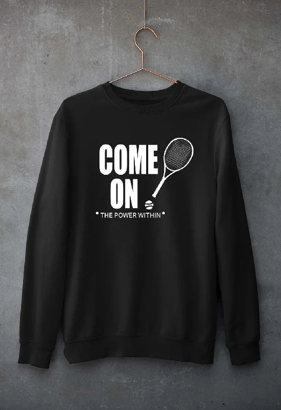 Can't Be Beat cool workout sweatshirtTennis Unisex Sweatshirt for Men/Women