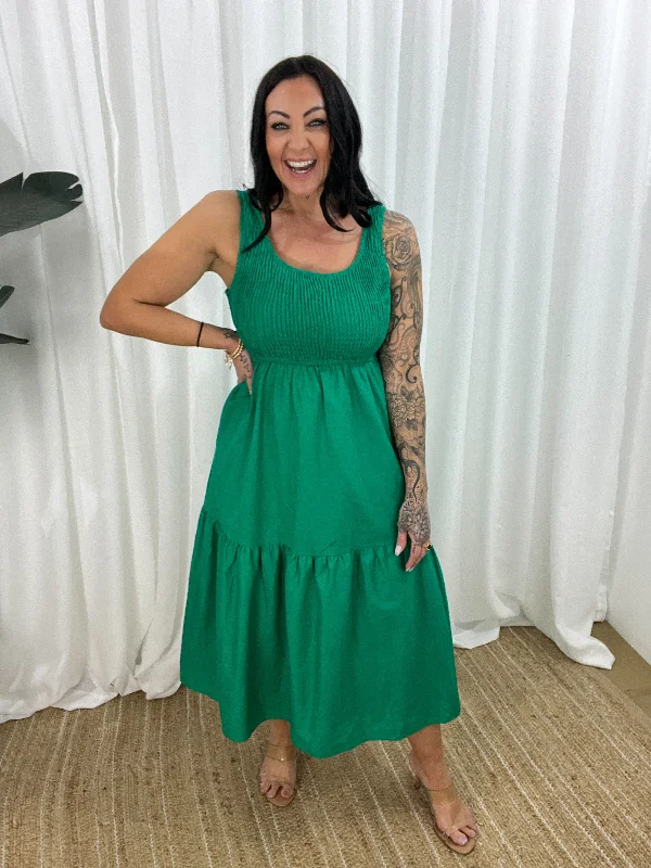 elegant dressCallen Dress - Green