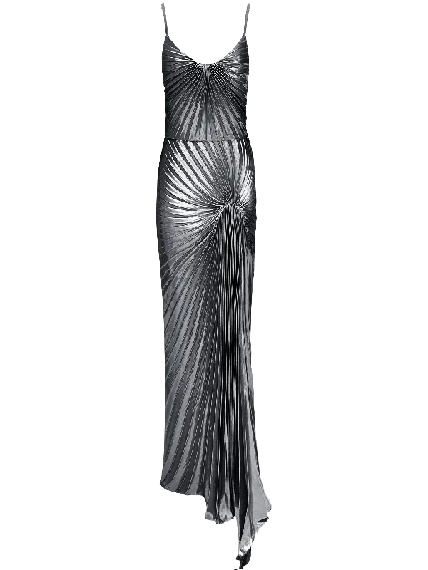 Price Fest Dazed Dress Floor Length Metallic