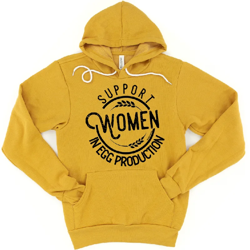 cozy hoodie for cold weatherSupport Women in Egg Production Hoodie (S-3XL) Unisex - Multiple Colors!