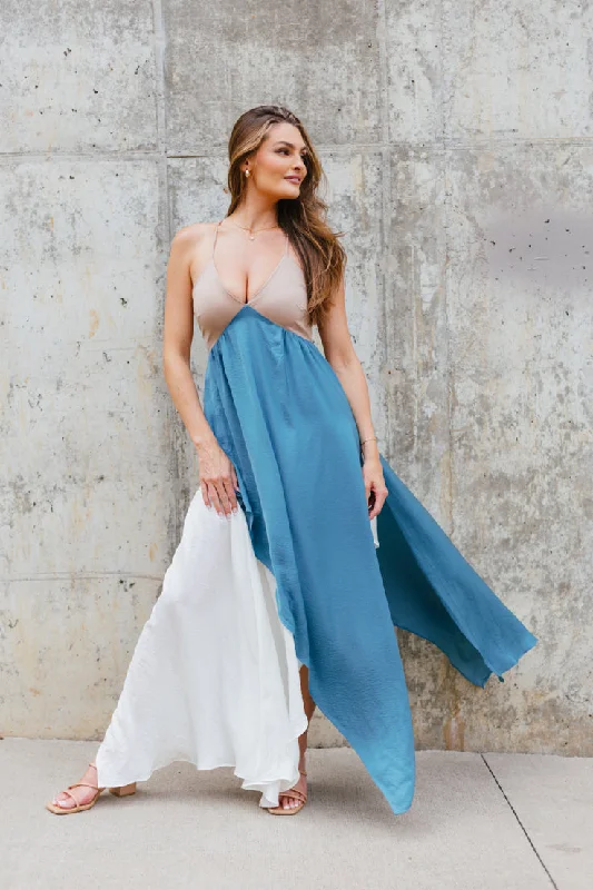 Instant Savings formal dressNeutral Moment Maxi Dress